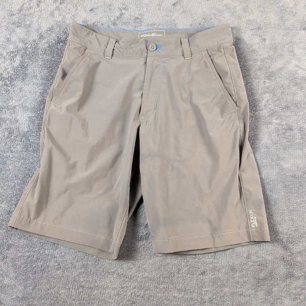 Eddie Bauer Men's Size 30 Grey Outdoor Flexion Amphib Shorts
